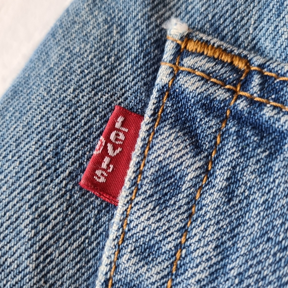 Levi's Mens 504 Straight Denim Jeans W35 L32 - Picture 5 of 16